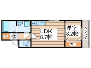 ＡＪ南流山Ｆｉｒｓｔの物件間取画像